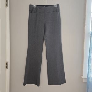 Express Charcoal Flare Pants